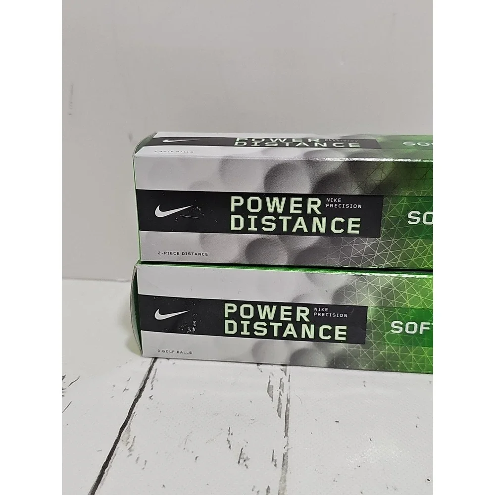 NEW in Box NIKE Precision Power Distance PD Soft Golf Balls 2 Sleeves, 6 Balls